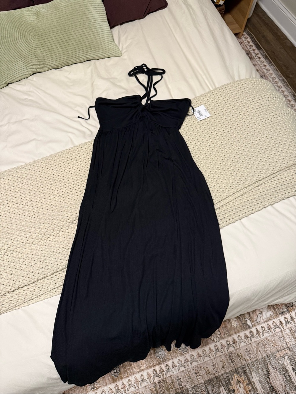 Black Halter Sundress